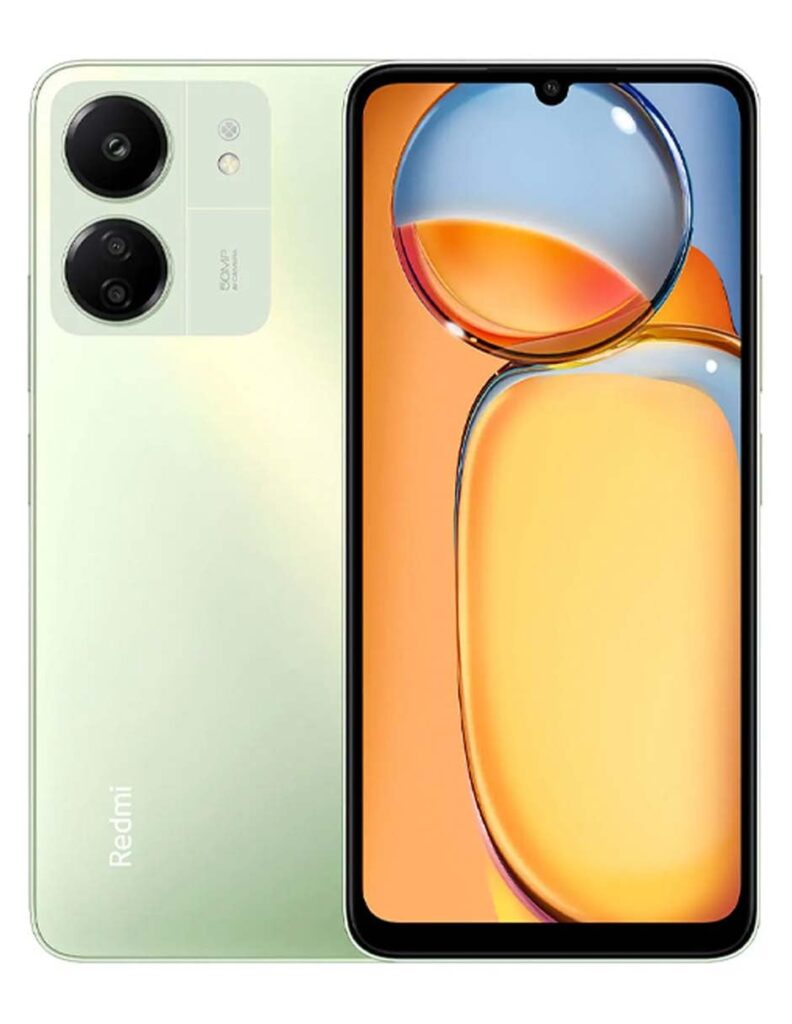 a picture of Redmi Xiaomi 13C mobile phone under 15000