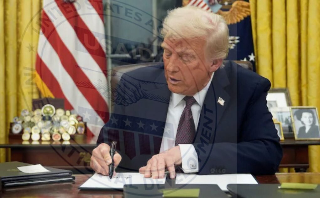 Trump aid freeze four USAID projects
