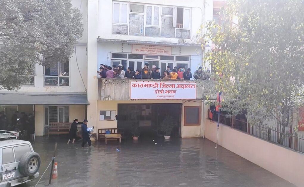 Babarmahal area flooded
