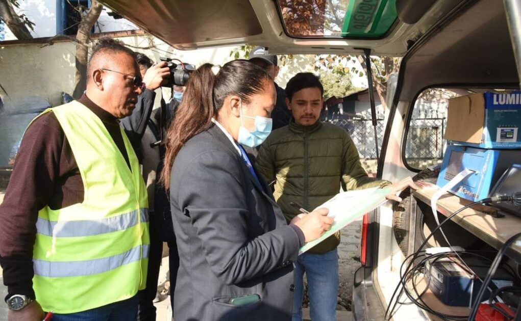 KMC Vehicles emission tests