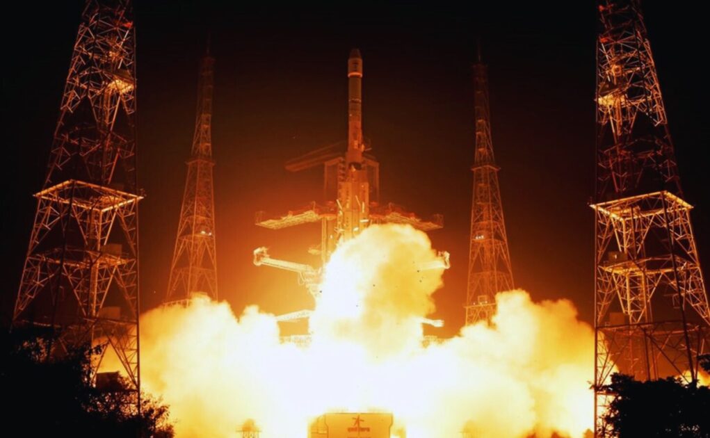 isro 100th launch falters