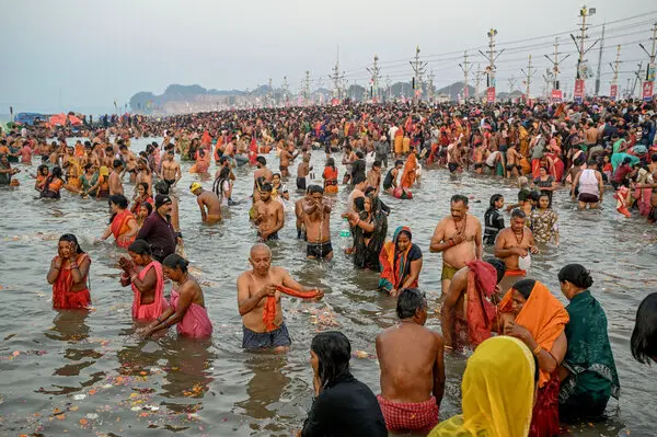 Ritual dip into water