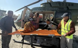 Free helicopter rescues helped rural women