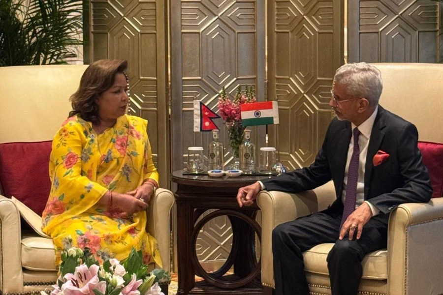 Jaishankar denied that India was involved in Nepal's royalist movement