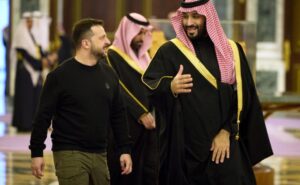 Ukraine will meet with the US to end the war with Russia. It is in Saudi Arabia