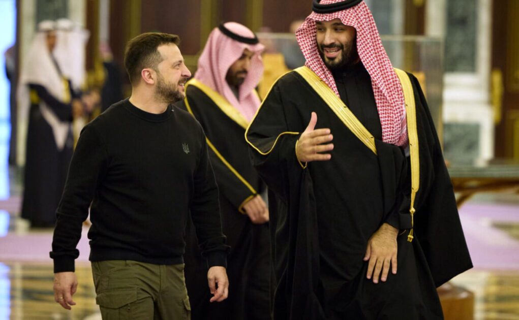 Ukraine will meet with the US to end the war with Russia. It is in Saudi Arabia