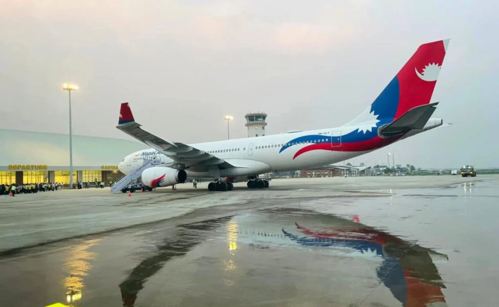 In Pokhara, the lake city saw more charter flights from China