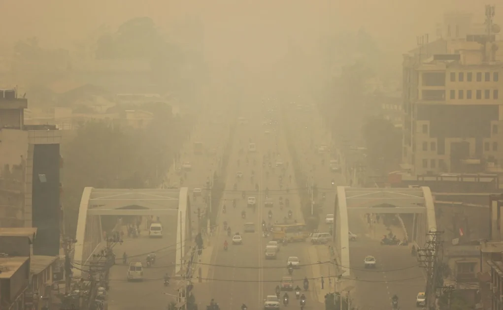 Kathmandu air pollution index rises to 348