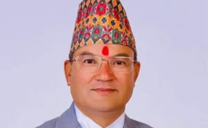 Environment ministry of Nepal Hon'ble Ain Bahadur Shahi Thakuri
