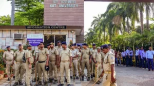 Police in KIIT University after aother nepali girl found dead in hostel room