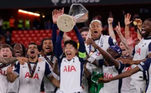 tottenham wining Europa League Final