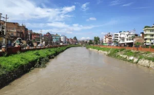 riverbank in kathmandu