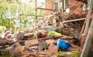 Durbar Marg Construction Site Accident 