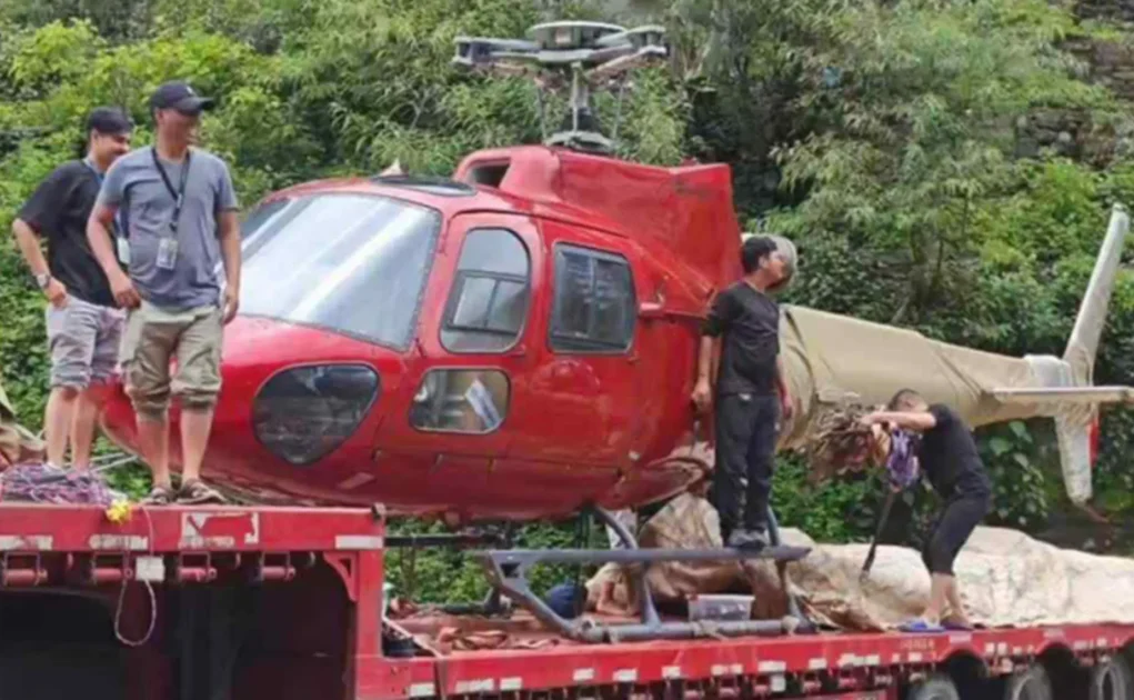 Helicopter imported