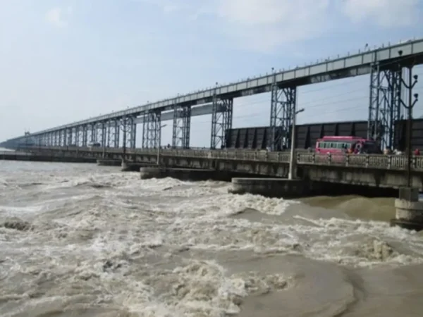 High Water Levels at Saptakoshi River