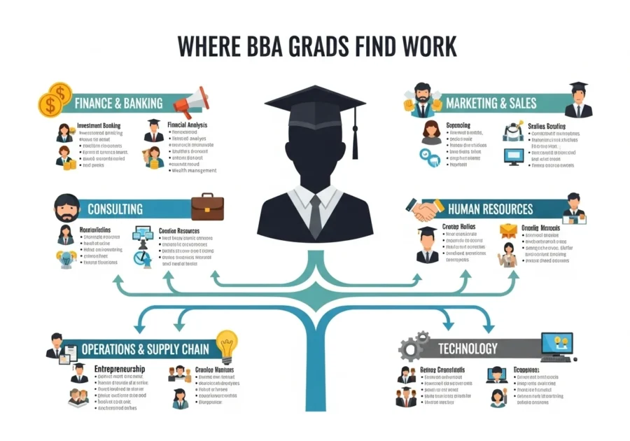 Where BBA Grads Find Work