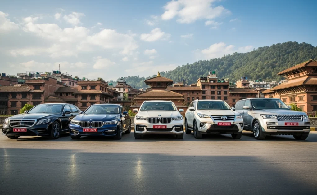 luxury car in nepal