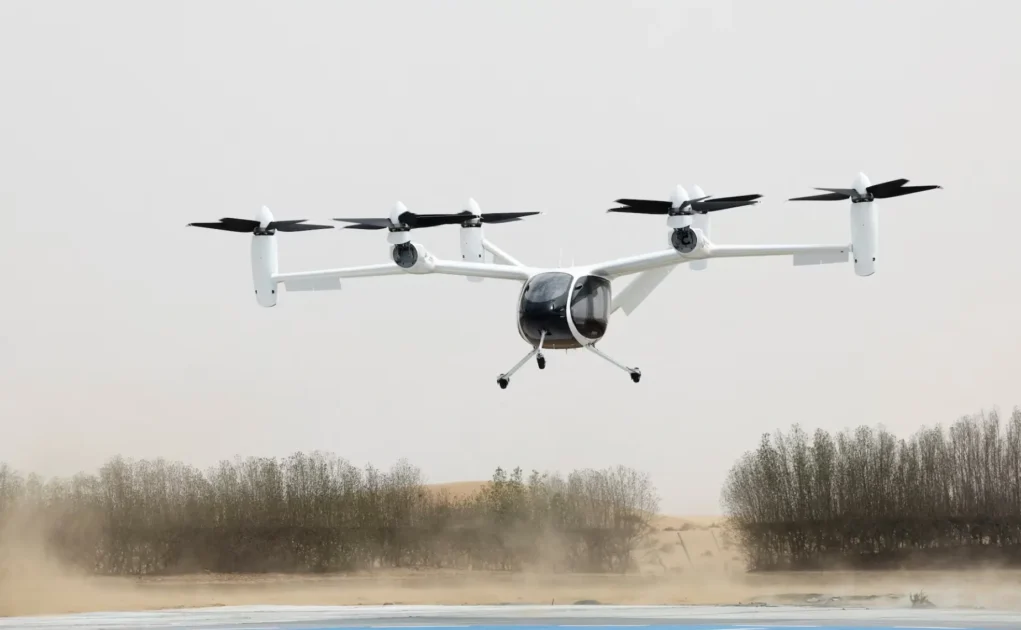 Joby Aviation's electric air taxi takes off
