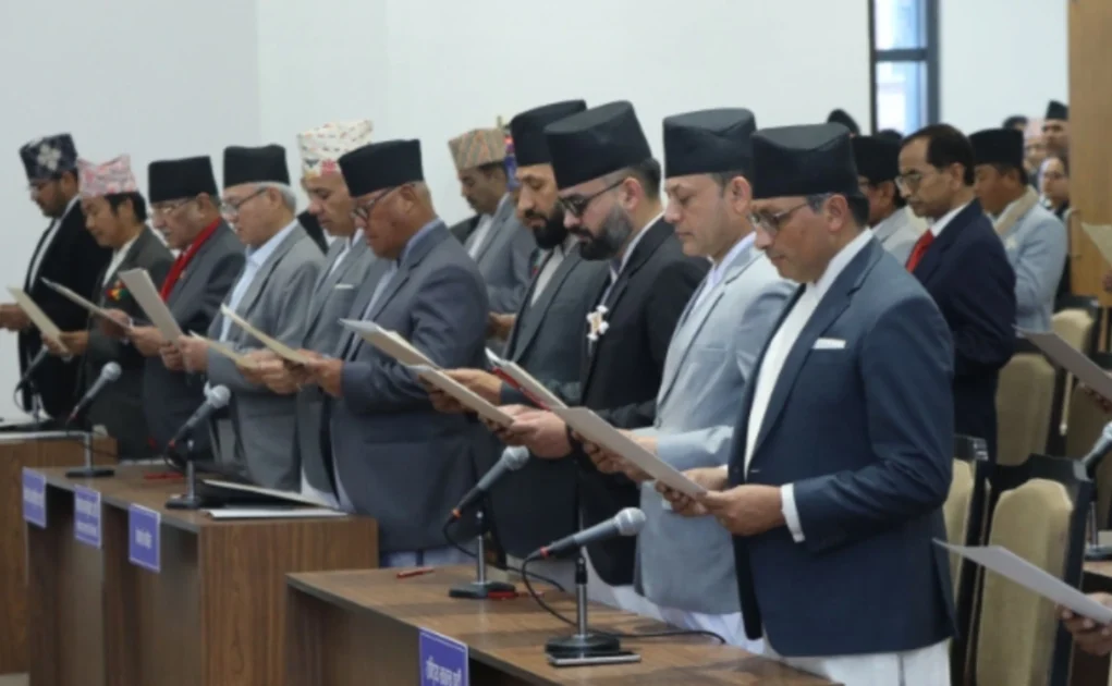 first session of new parliament from today